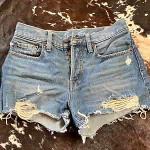 Free People Demin Shorts